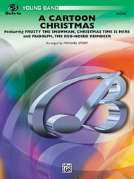 A Cartoon Christmas Concert Band sheet music cover Thumbnail